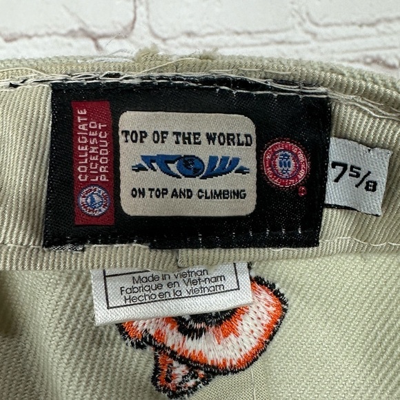 Oklahoma State‎ Cowboys OSU Pistol Pete Fitted 7 5/8 Baseball Hat Cap, GUC - Picture 4 of 4